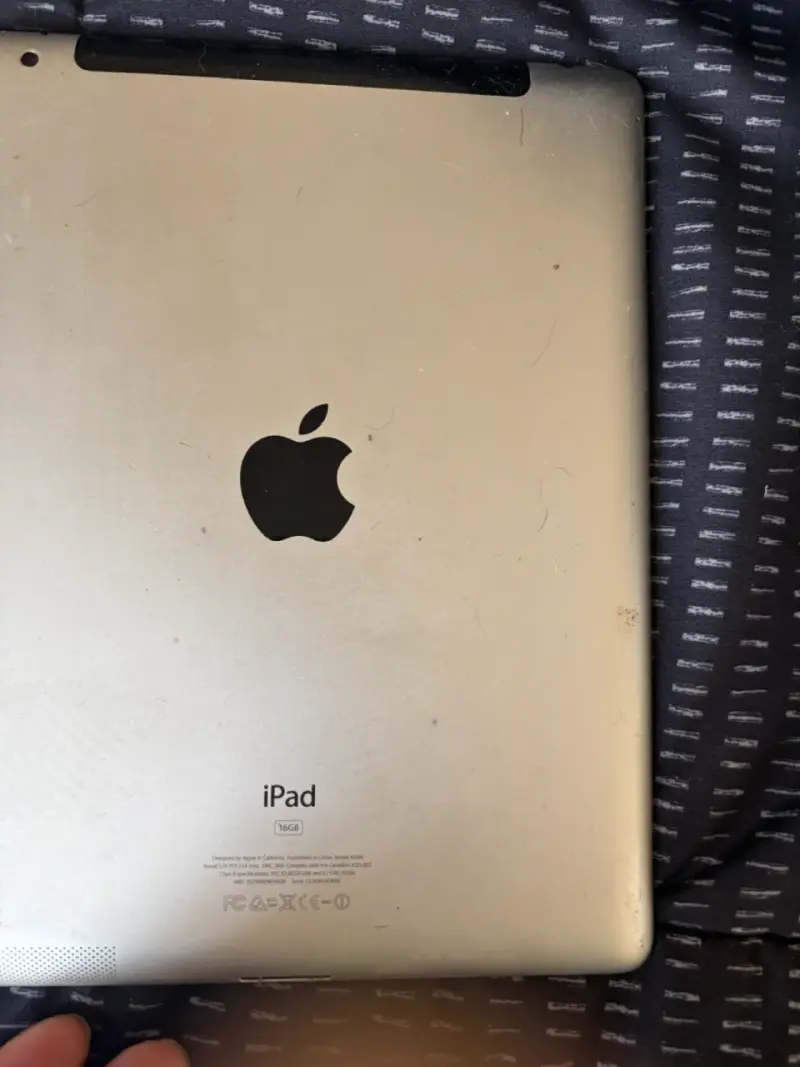 iPad Apple 16GB no prende - 2
