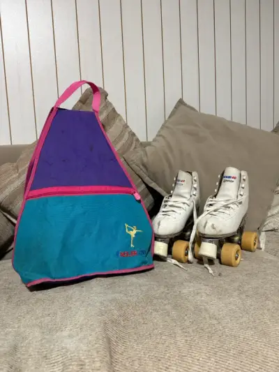 Patines de cuatro ruedas Roller Star con bolso - miniatura 1
