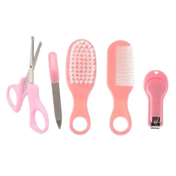Kit de cuidado para bebé con cepillo y tijeras - 3