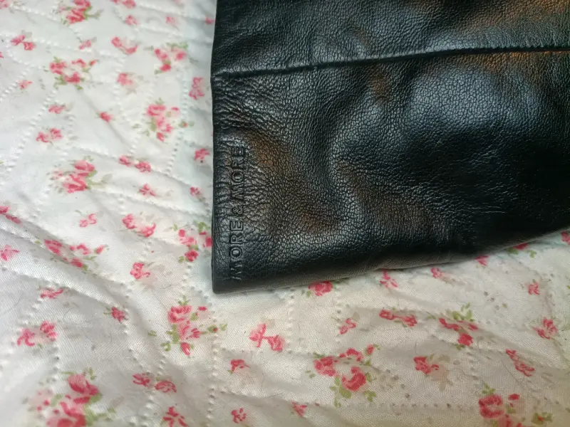 Botas de cuero negro con taco alto para mujer - 4