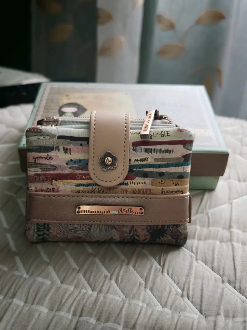 Monedero Anekke The Watcher de Tela Estampada - 2