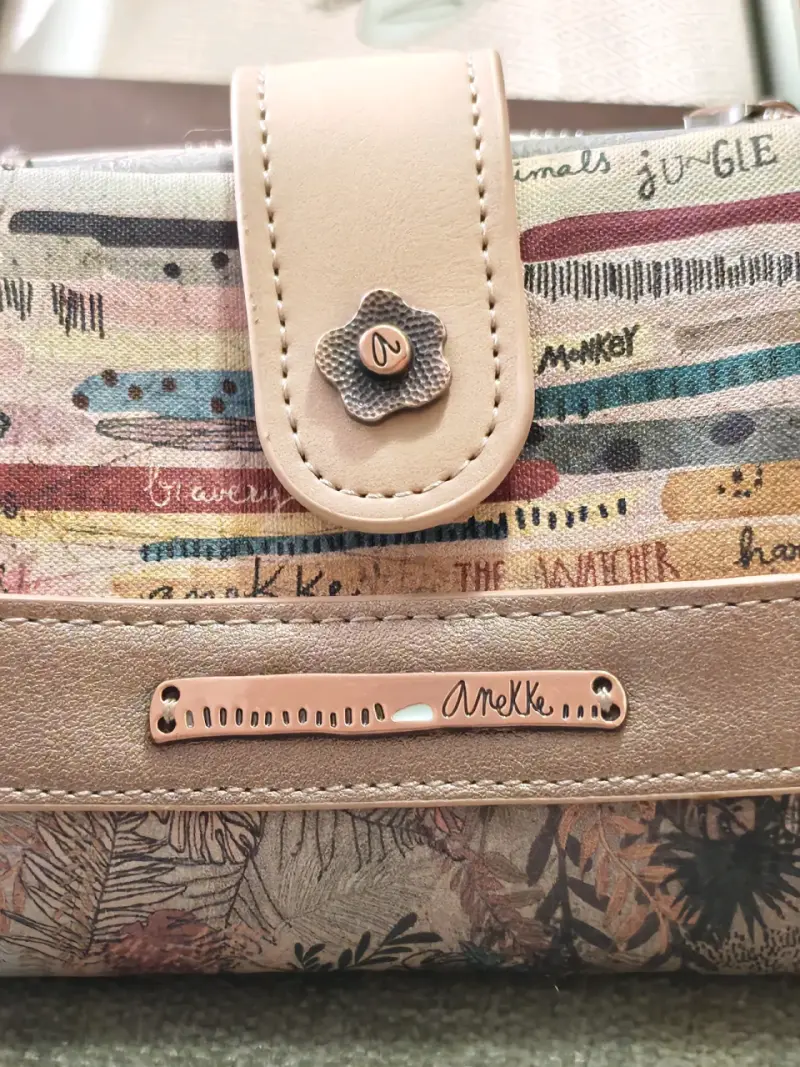 Monedero Anekke The Watcher de Tela Estampada - 4