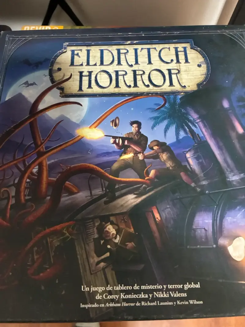 Juego de mesa Eldritch Horror de misterio y terror
