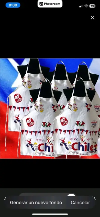 5 delantales fiestas patrias - miniatura 1