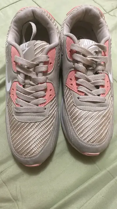 Zapatillas deportivas  gris y rosado - miniatura 1
