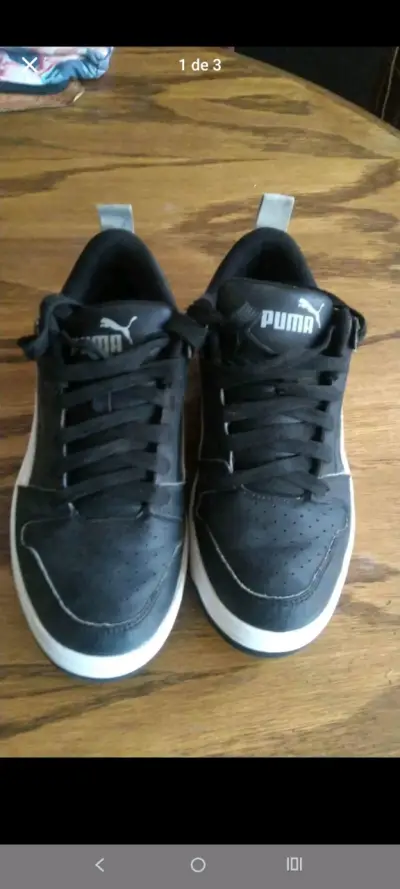 Zapatillas deportivas negras Puma para hombre - miniatura 1