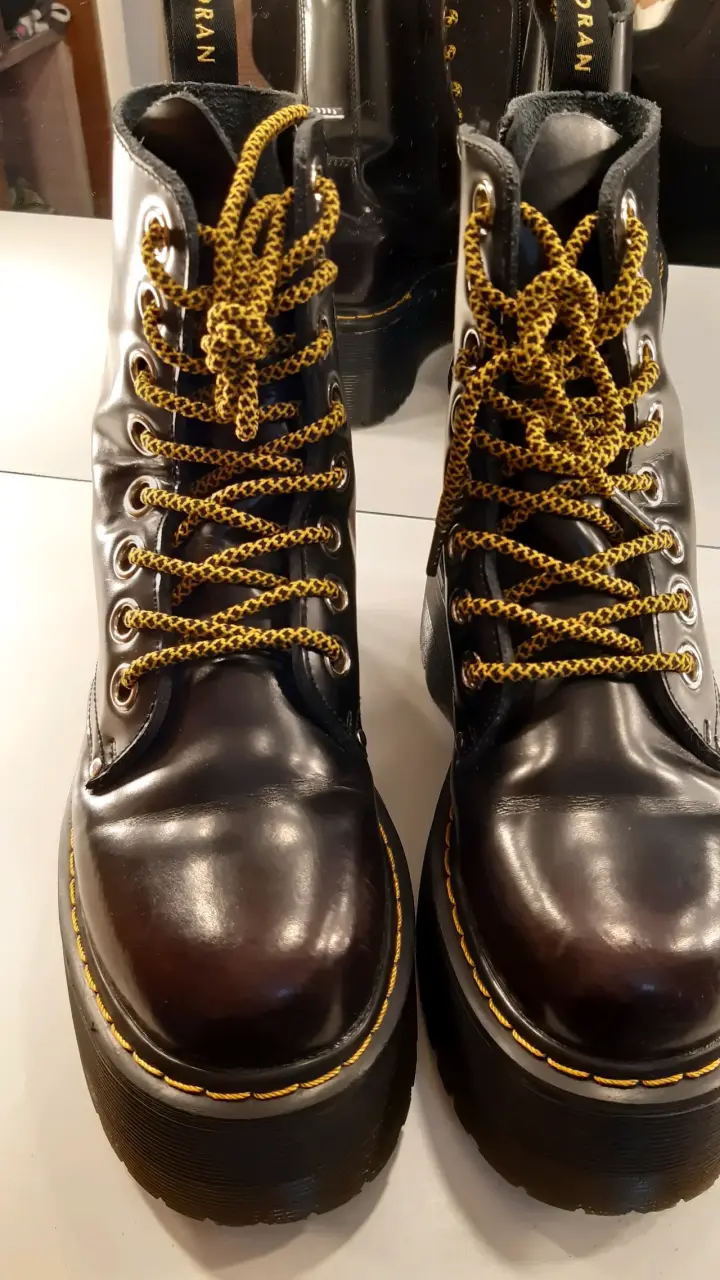 Botines plataforma alta C Morán  100 % cuero - 2