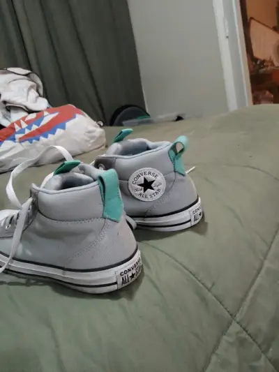 Zapatillas Converse Chuck Taylor All Star Mid Gris - miniatura 2