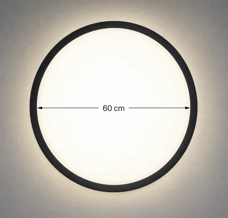 Panel LED Circular 60 cm Luz Blanca - 2