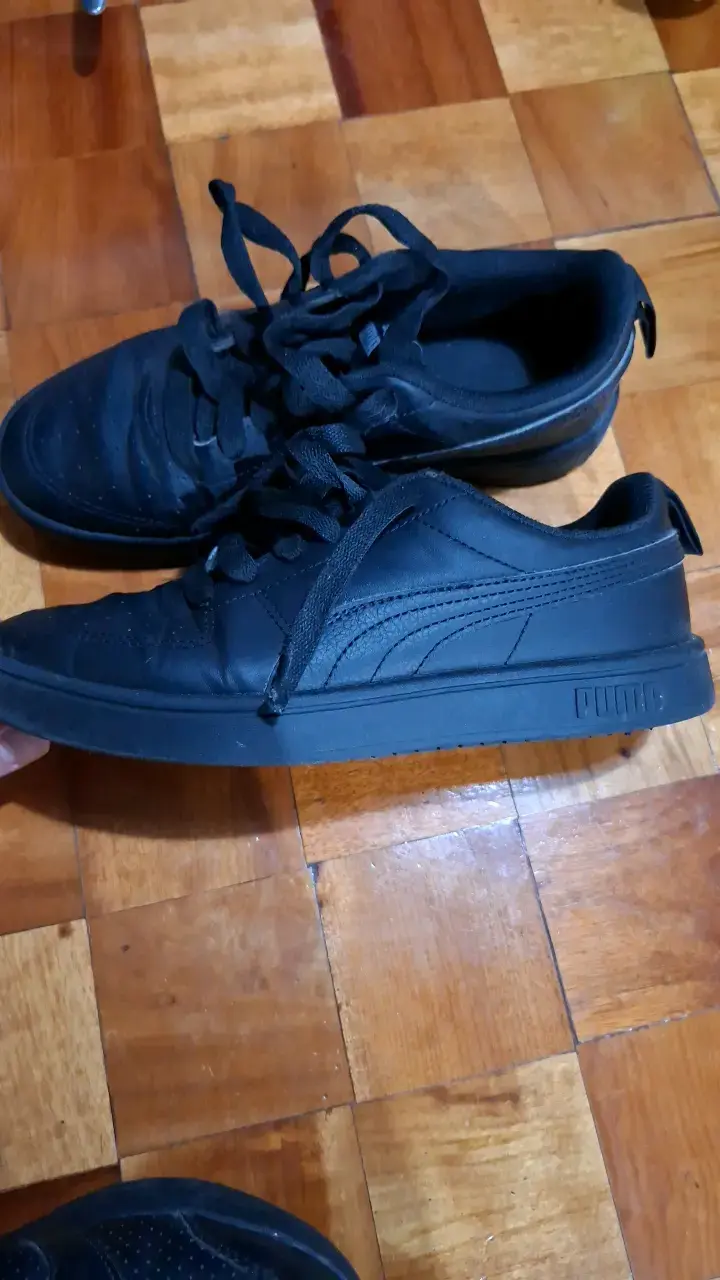 Zapatillas negras Puma para hombre en buen estado - 2