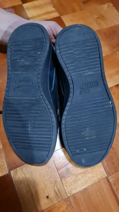 Zapatillas negras Puma para hombre en buen estado - miniatura 3