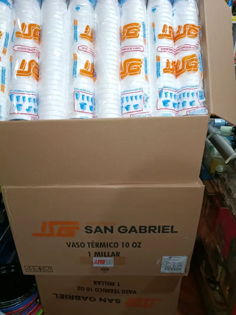 Vasos térmicos San Gabriel 10 oz 1000 unidades - 3