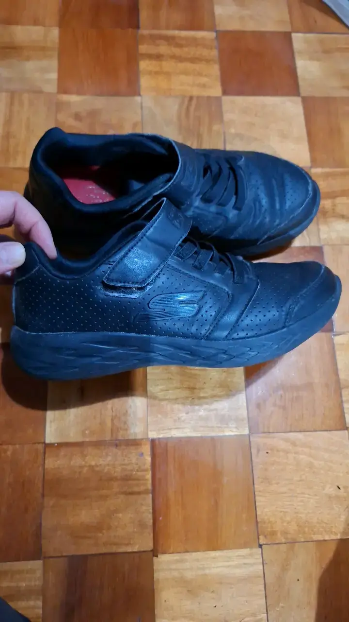 Zapatillas deportivas negras Skechers Go Run - 3