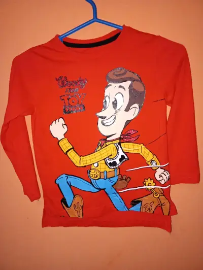 Polera infantil Toy Story roja - miniatura 1