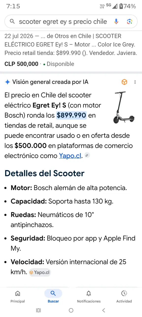 Scooter Eléctrico Egret Ey! con Motor Bosch - 3
