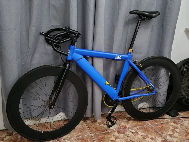 Bicicleta Fixed Aero 564 Azul Aro 28 - 2