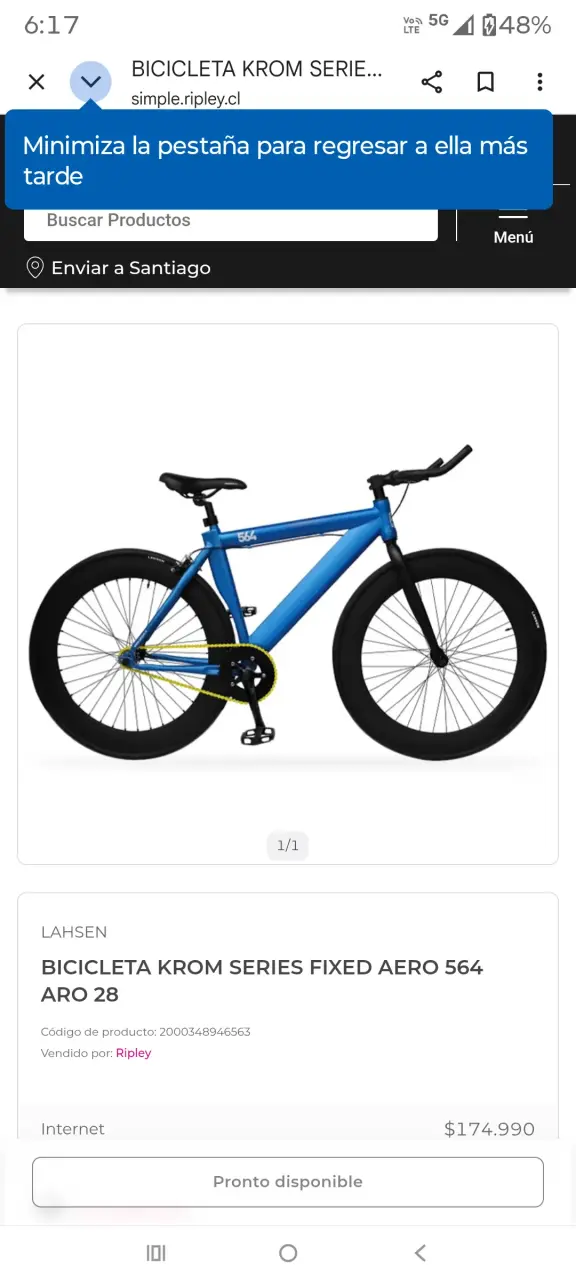 Bicicleta Fixed Aero 564 Azul Aro 28 - 4