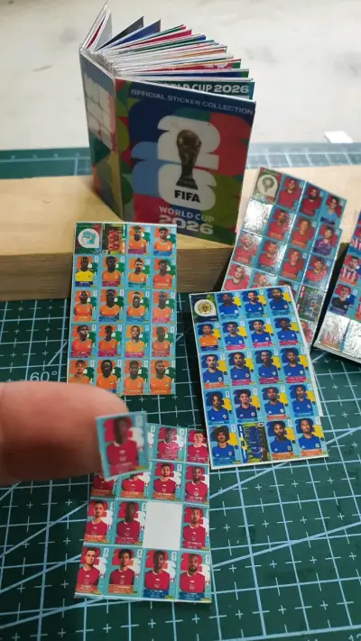 Álbum MINIATURA de Stickers Copa Mundial FIFA 2026 - miniatura 4