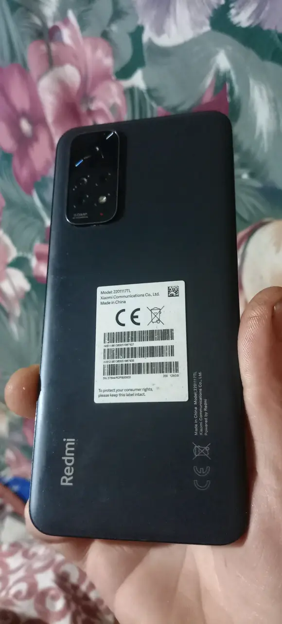 Smartphone Xiaomi Redmi 2201117TL 128GB Negro - 1