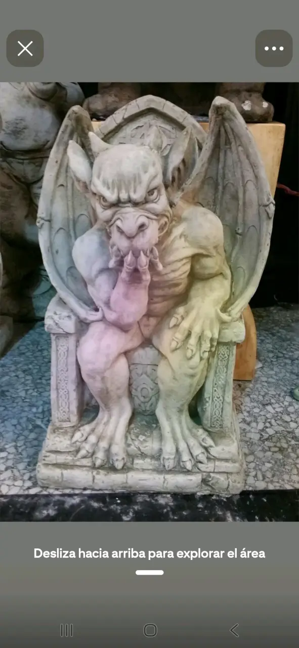 Estatua de gárgola decorativa - 2