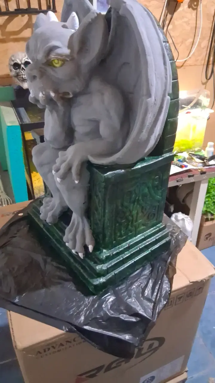 Estatua de gárgola decorativa - 4