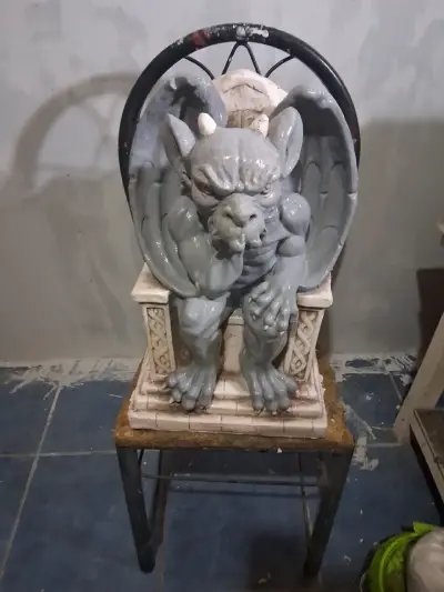 Estatua de gárgola decorativa - miniatura 5