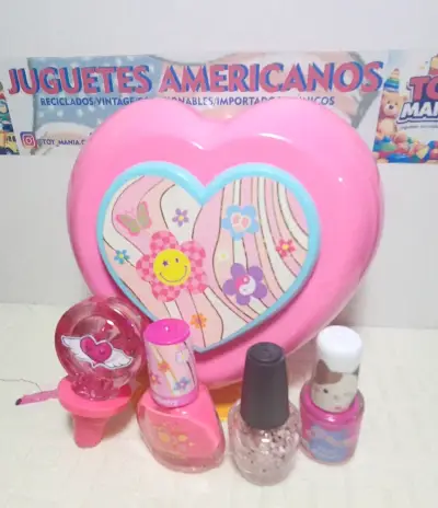 Set de Manicure Infantil con Secador de Uñas Rosa - miniatura 1