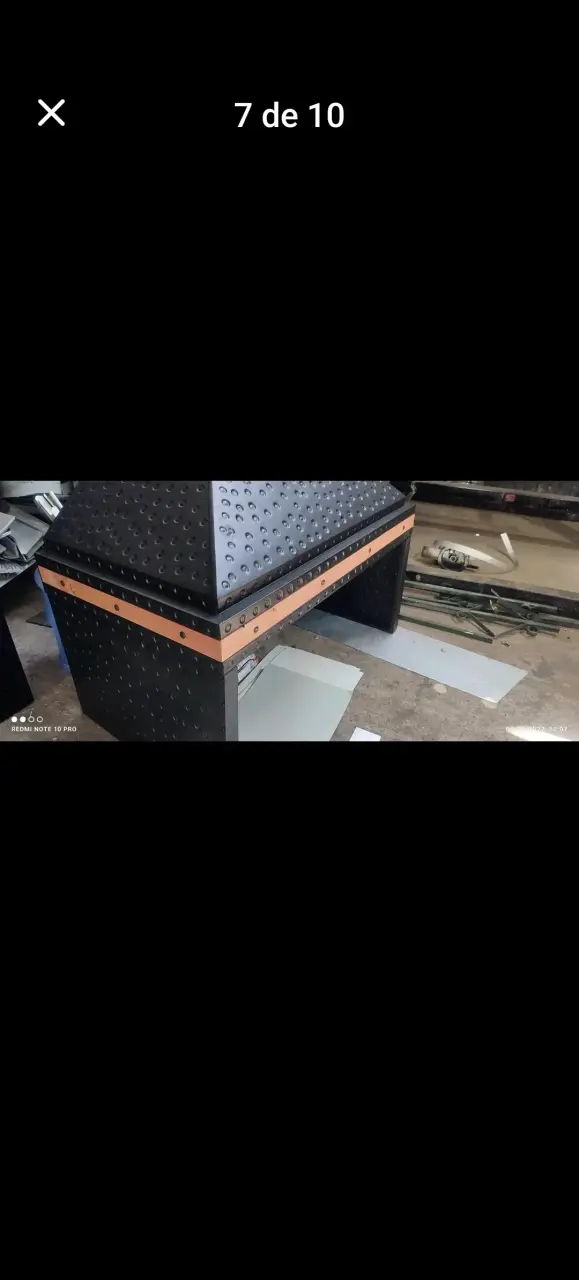 Campana extractora de humo para quincho - 2