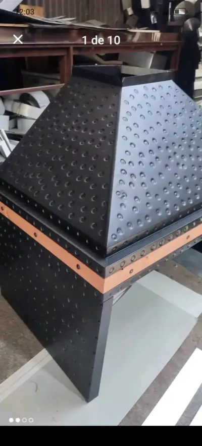 Campana extractora de humo para quincho - miniatura 5