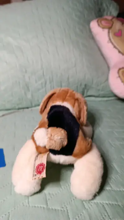 Peluche de perro beagle muy suave y tierno - miniatura 3