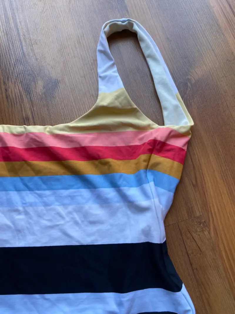 Traje de baño entero a rayas multicolor Billabong - 5