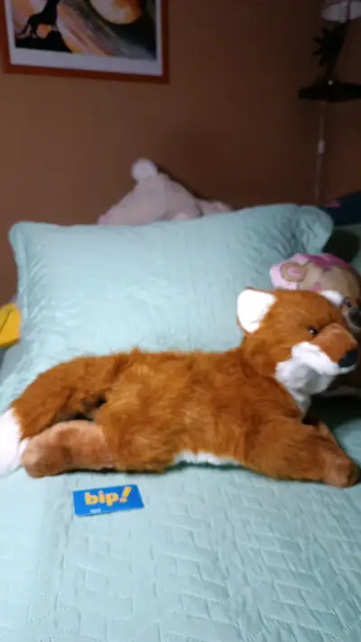 Peluche de zorro suave y grande - miniatura 1