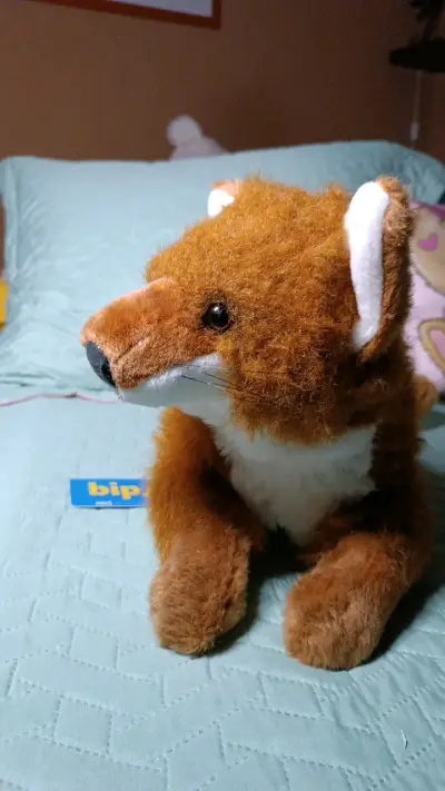 Peluche de zorro suave y grande - miniatura 3