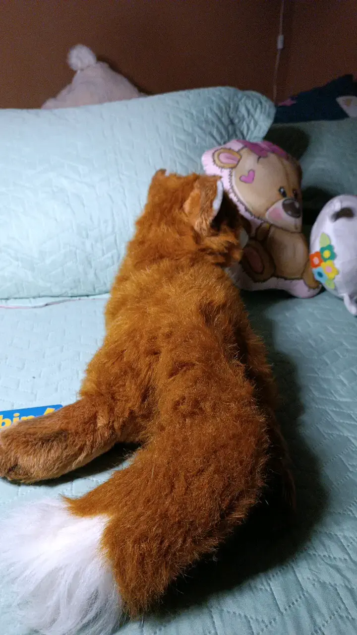 Peluche de zorro suave y grande - 5