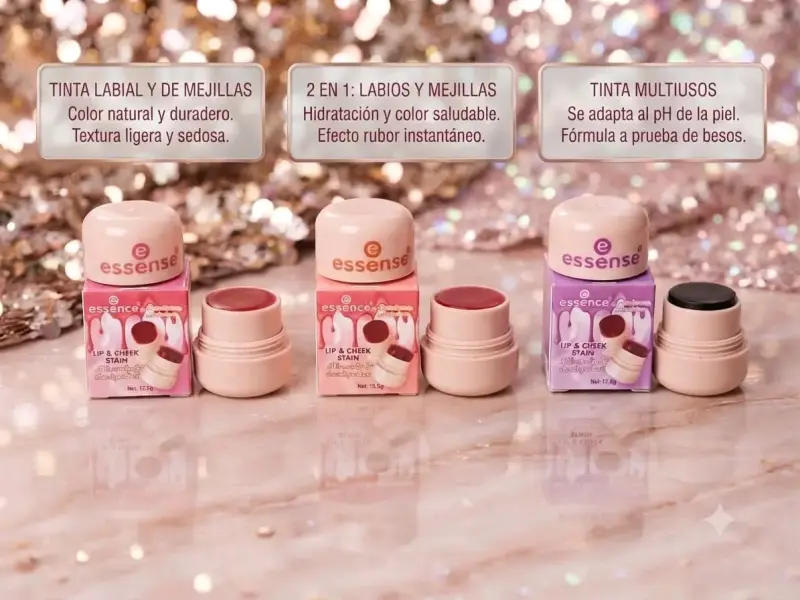Set de Tinta Labial y Mejillas Essence - 1