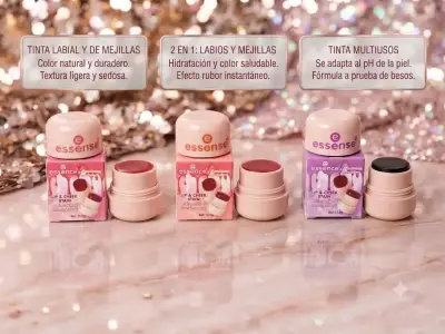 Set de Tinta Labial y Mejillas Essence - miniatura 1