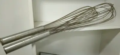 2 Batidores  de mano de acero inoxidable - miniatura 3