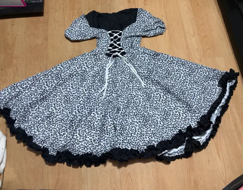 Vestido NUEVO  de huasa talla XS/S - 3