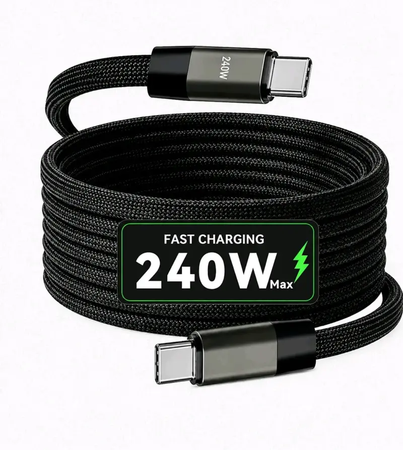 Cable USB-C de Carga Rápida 240W