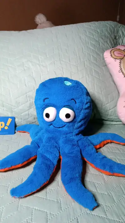 Peluche Pulpo Azul para Niños - miniatura 1