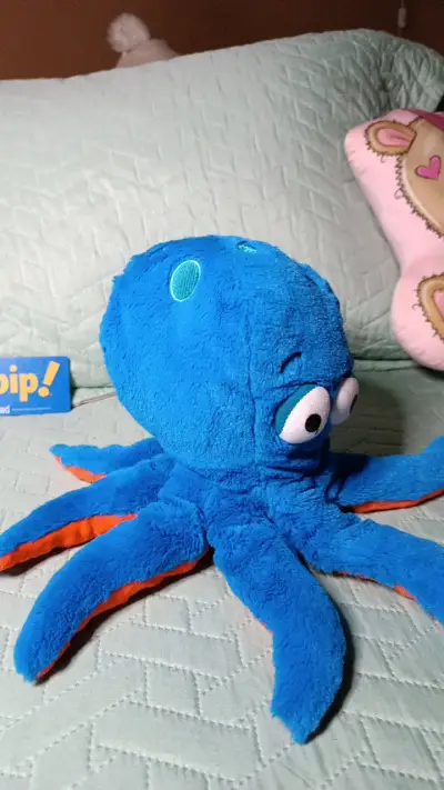Peluche Pulpo Azul para Niños - miniatura 4