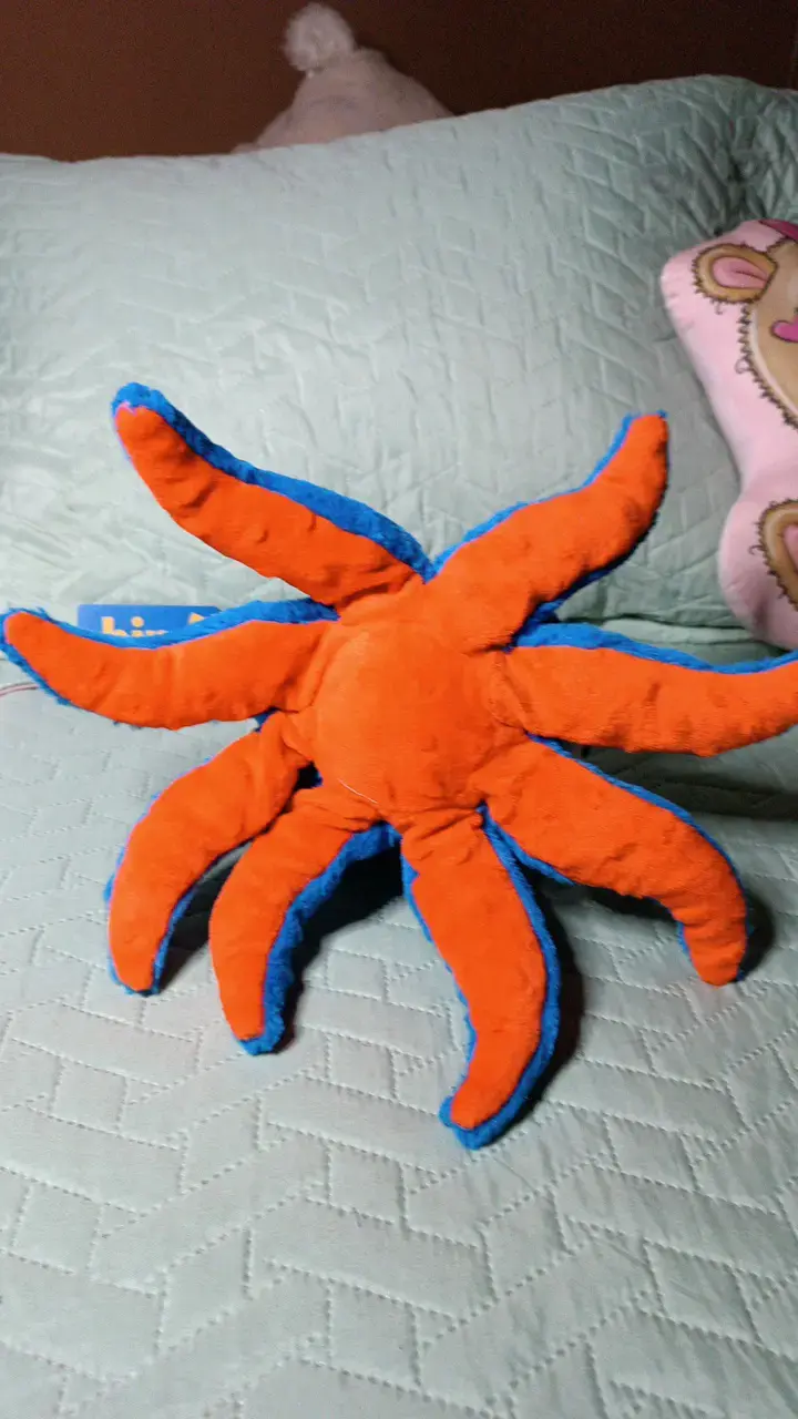 Peluche Pulpo Azul para Niños - 5