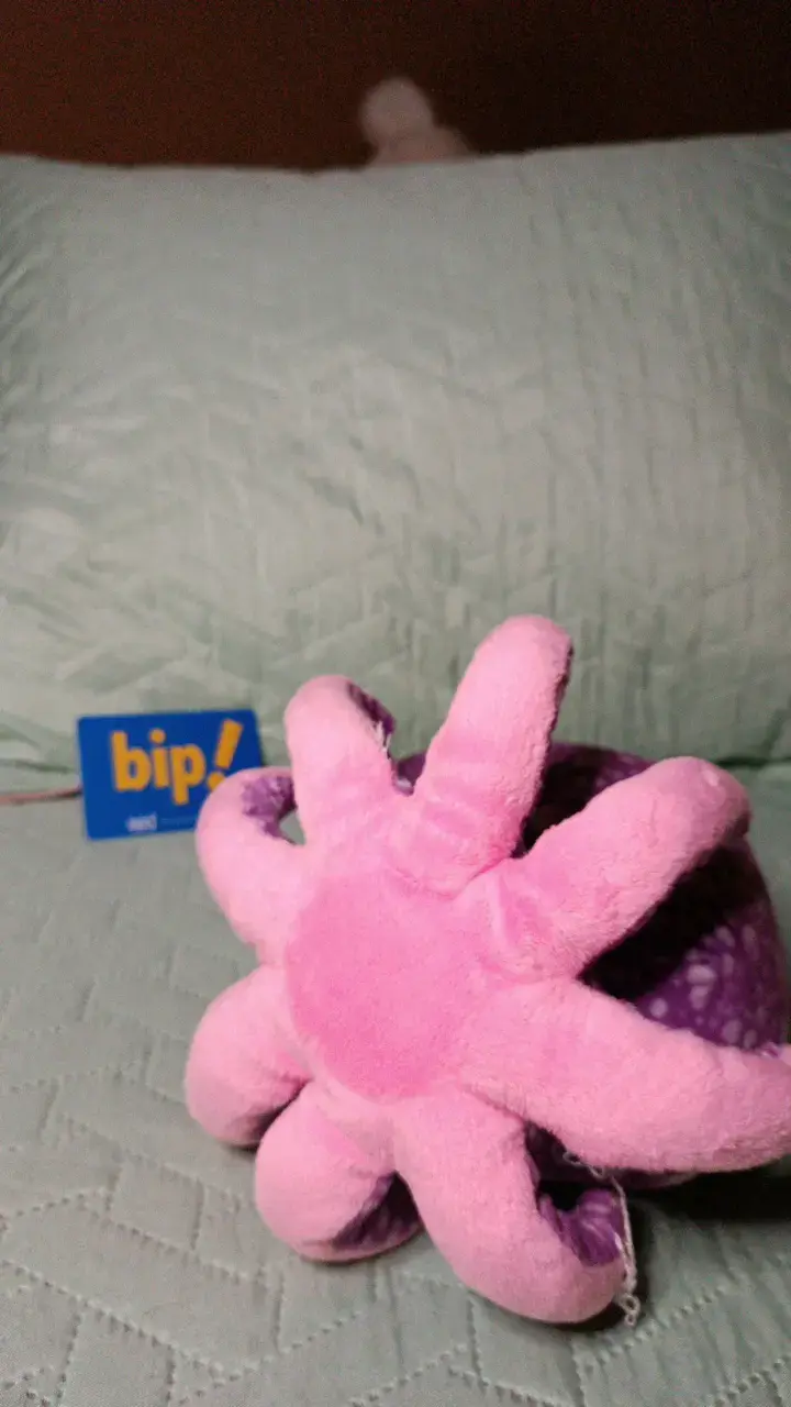 Peluche pulpo TY morado y rosado - 4