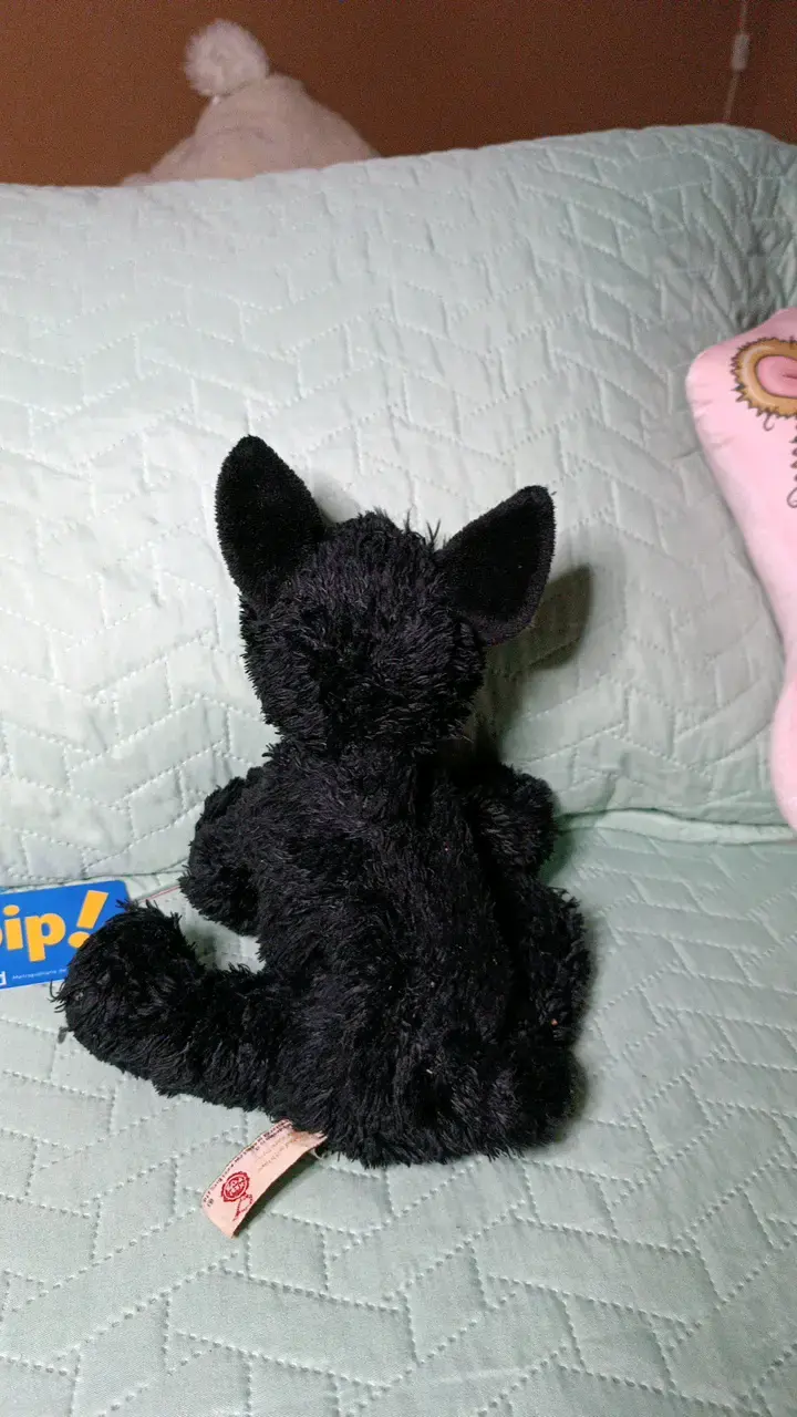 Peluche perro negro - 3