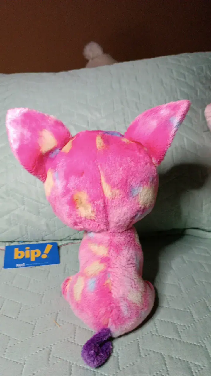 Peluche ojos brillantes multicolor - 3