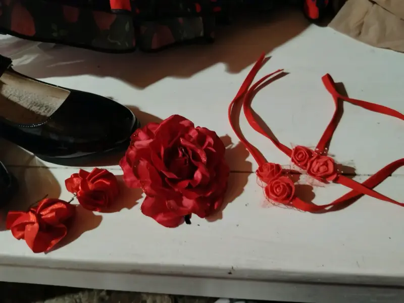 vestido de huasa completo - 3