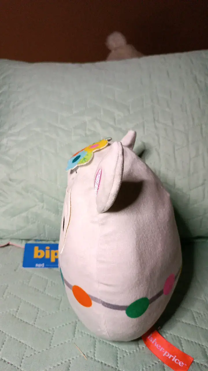 Peluche de llama con flores Fisher-Price - 2