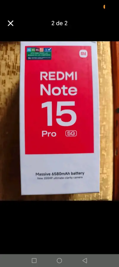Smartphone Redmi Note 15 Pro 5G con 512GB - miniatura 1