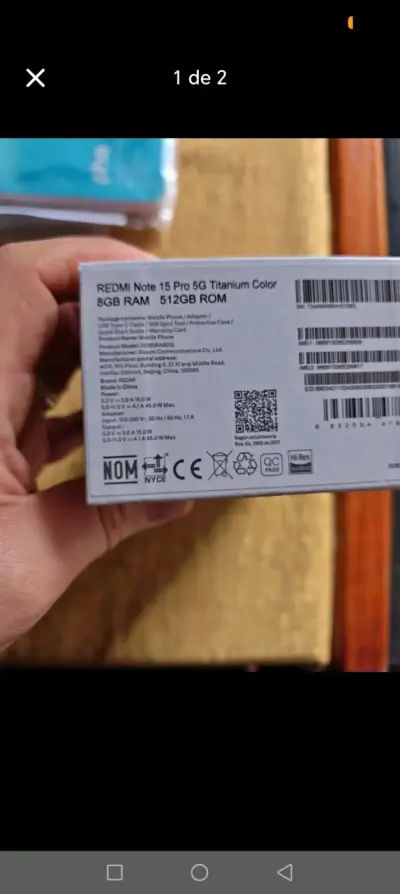 Smartphone Redmi Note 15 Pro 5G con 512GB - miniatura 2