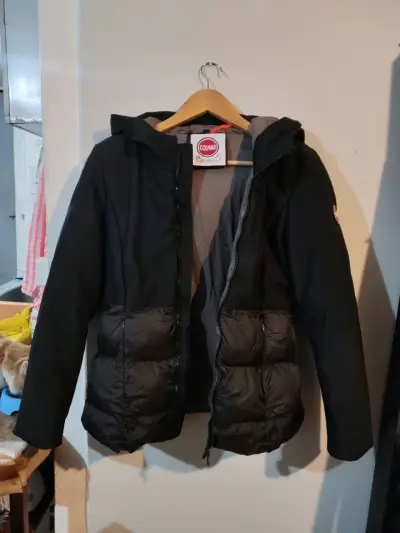 Chaqueta negra Colmar con capucha - miniatura 3